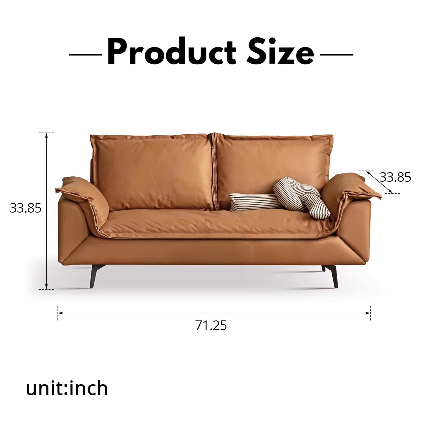 Modern Convertible Down Sofa - 180° Rotatable Design with Hypoallergenic Fabric & Solid Wood Frame