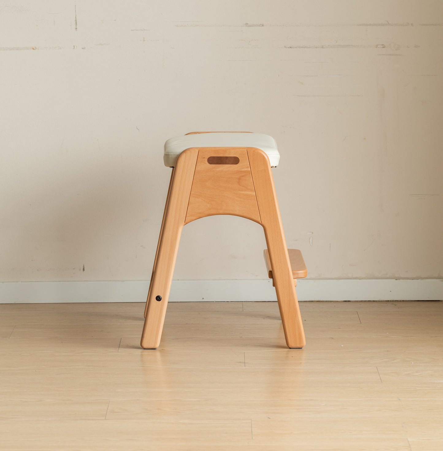 100% Solid Wood Children's Study Stool (Natural)