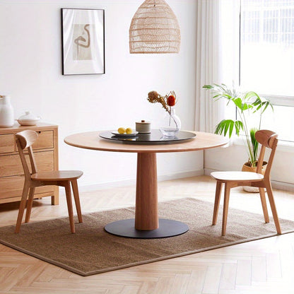 100% Solid Oak Wood Dining Chairs Kitchen Chairs Natural Color Study Chair (1PC/2PCS/4PCS)