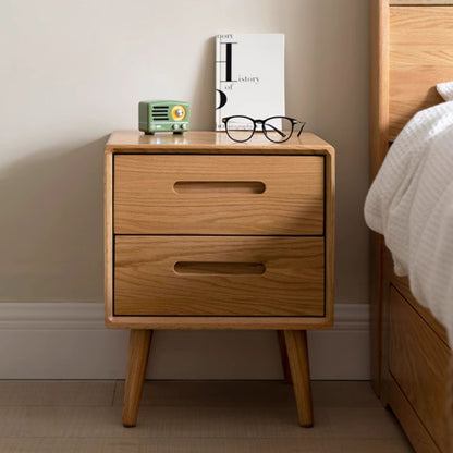 100% Solid Wood Night Stand (Natural)