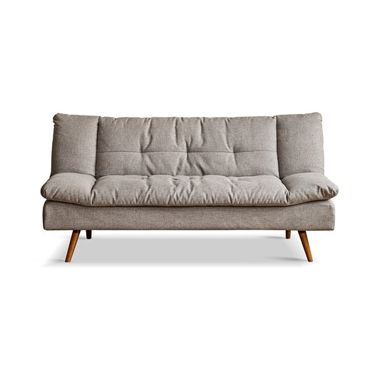 Convertible Sofa Bed - Modern Multi-Functional Foldable Design with Linen Fabric & Solid Wood Frame