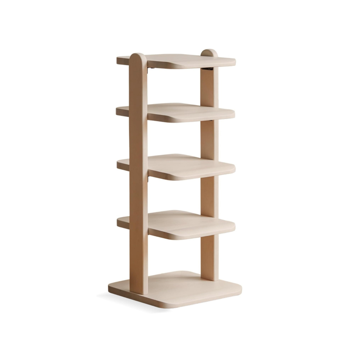 100% Solid Wood Extremely Narrow Shoe Rack and Corner Shoe Rack (29.92 “H )