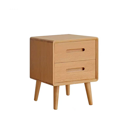 100% Solid Wood Night Stand (Natural)