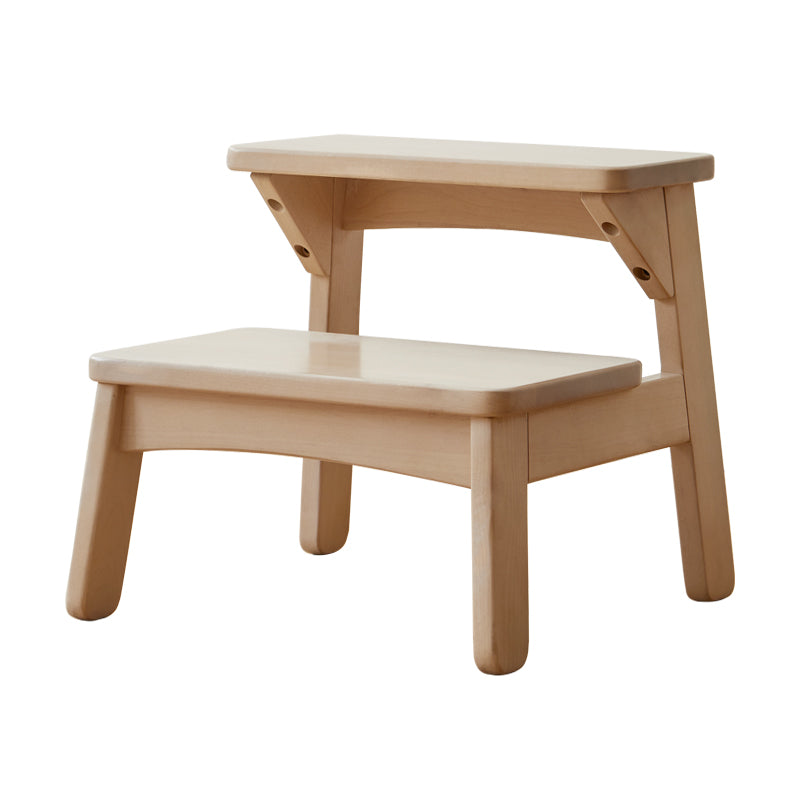 100% Solid Wood Children's Study Stool (Natural) – QokoriHome