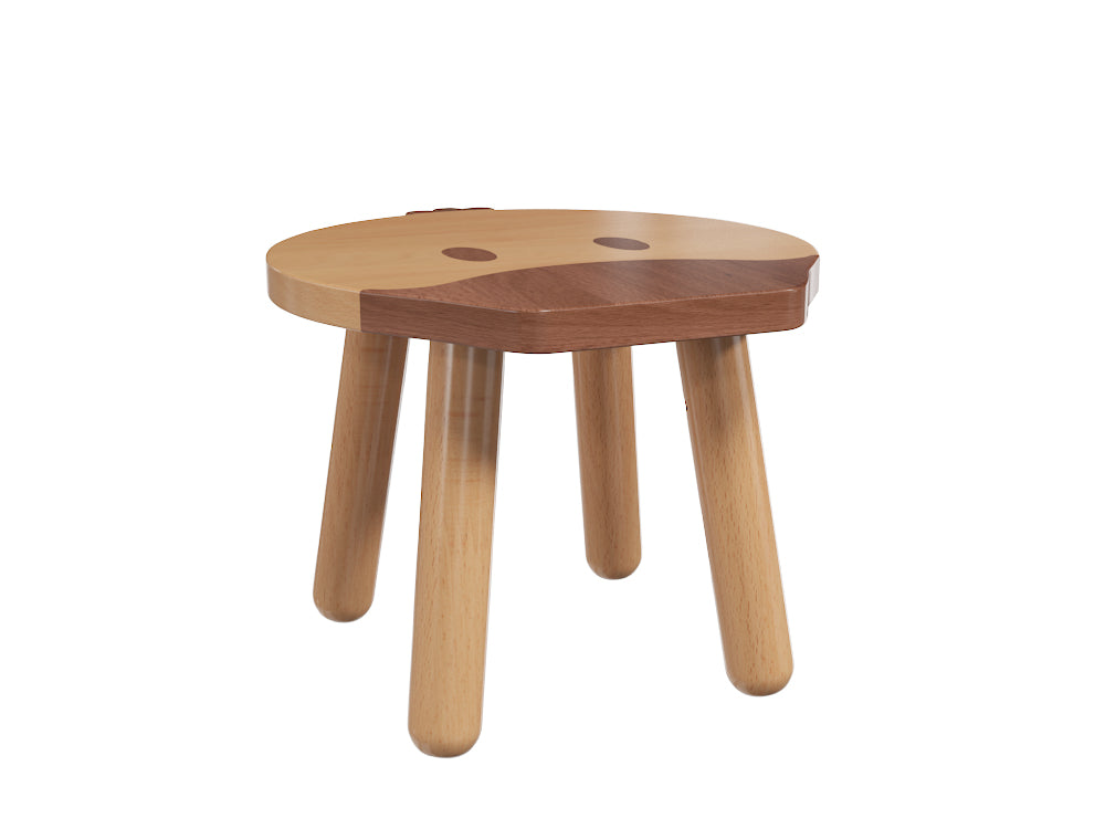 100% Solid Wood Children's Small Stool