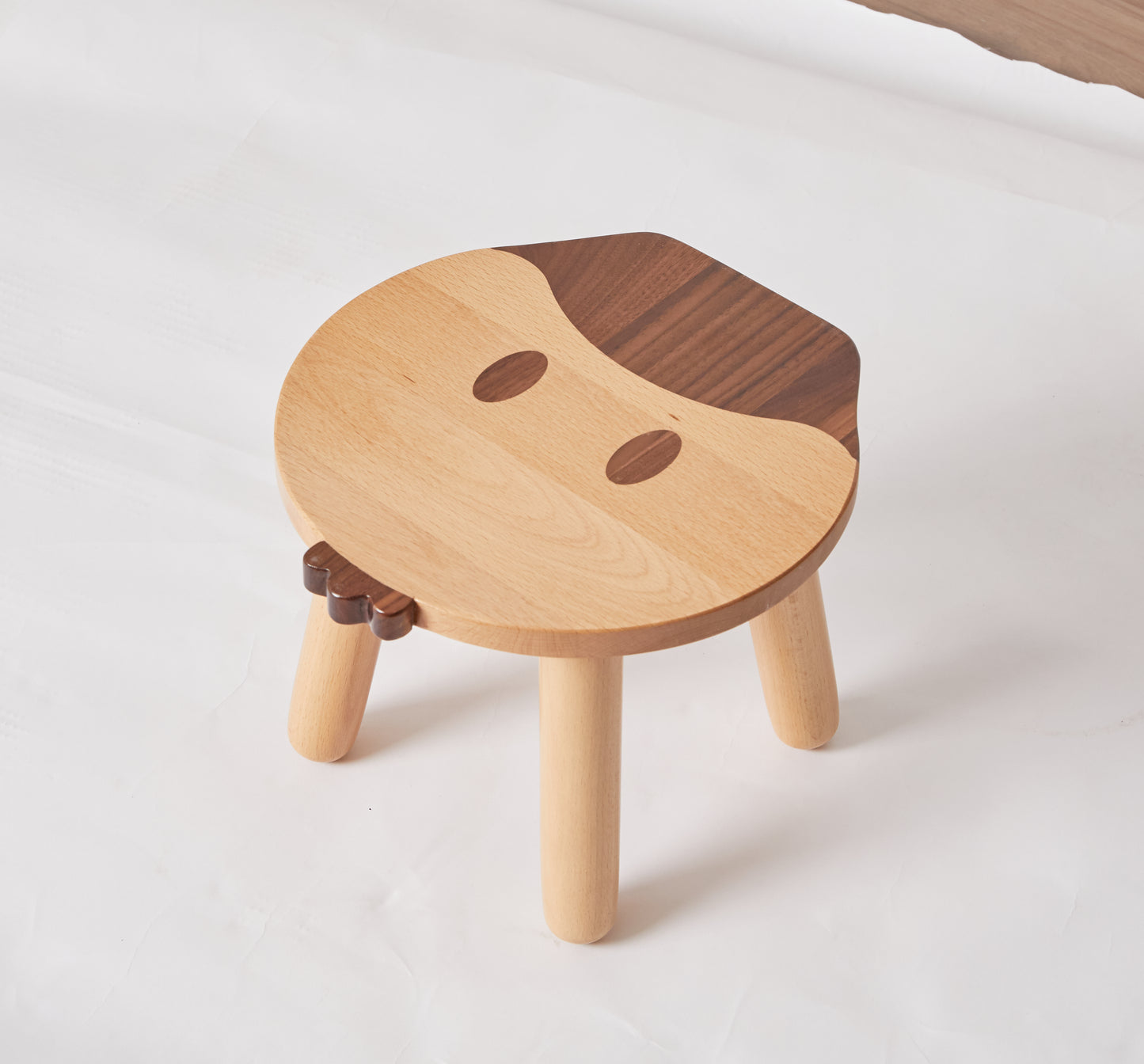 100% Solid Wood Children's Small Stool