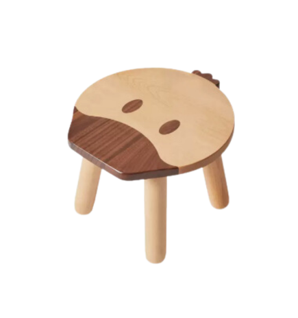 100% Solid Wood Children's Small Stool