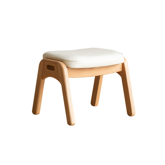 100% Solid Wood Children's Study Stool (Natural)