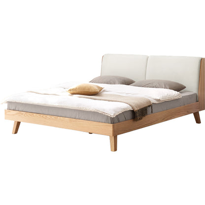 100% Solid Wood Double Bed